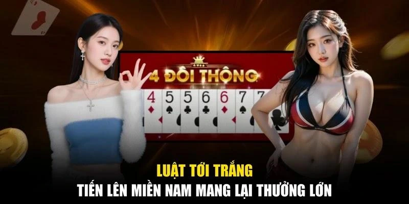Luật tới trắng Tiến lên miền Nam mang lại thưởng lớn