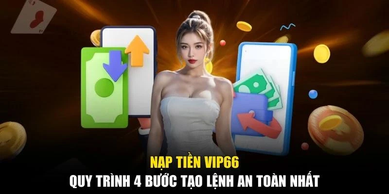 Nạp Tiền Vip66 - Quy Trình 4 Bước Tạo Lệnh An Toàn Nhất