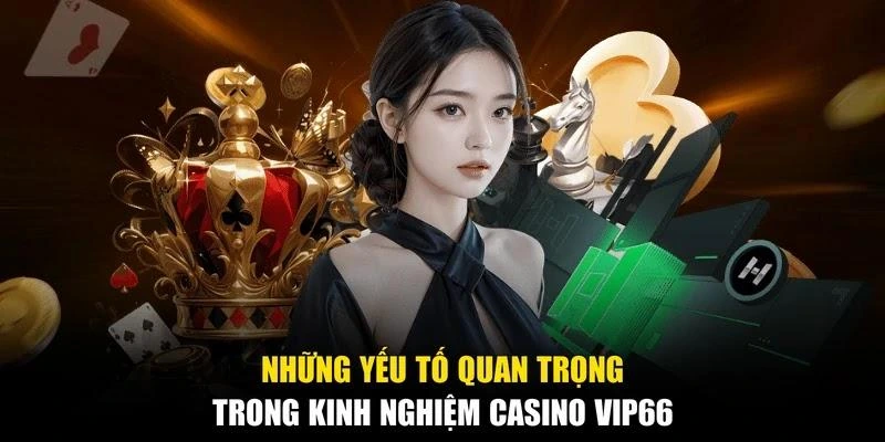 Những yếu tố quan trọng trong kinh nghiệm casino Vip66